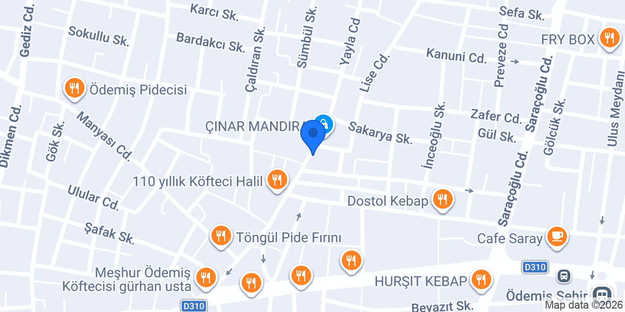 Musti Showroom konumu