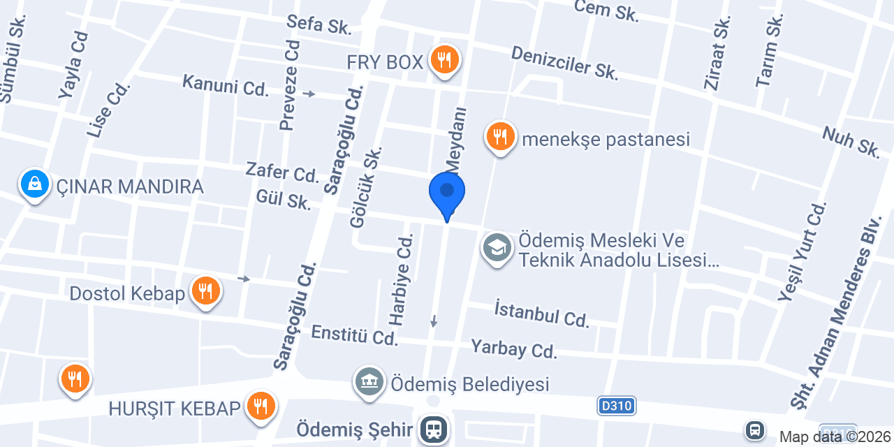 Gül Collection konumu