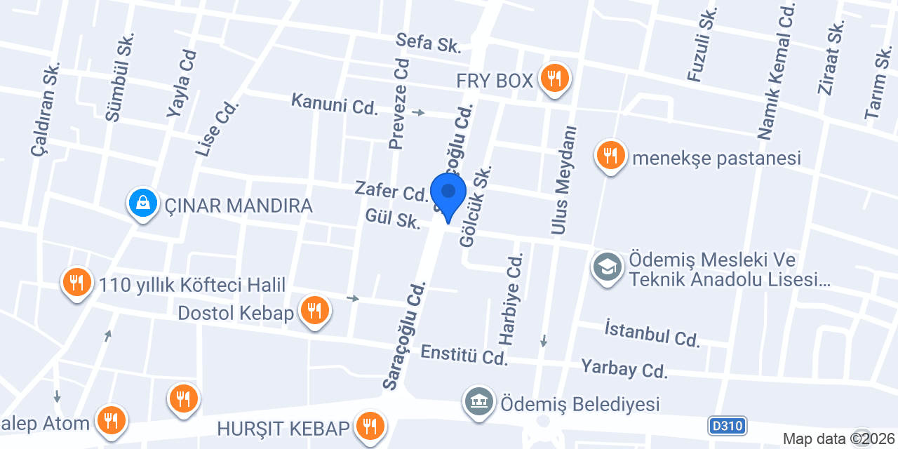 Boyacıoğlu optik konumu