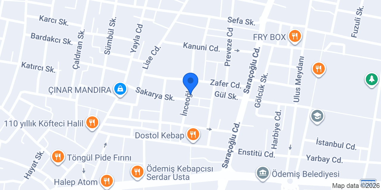 SEVGÜL GAYRİMENKUL konumu