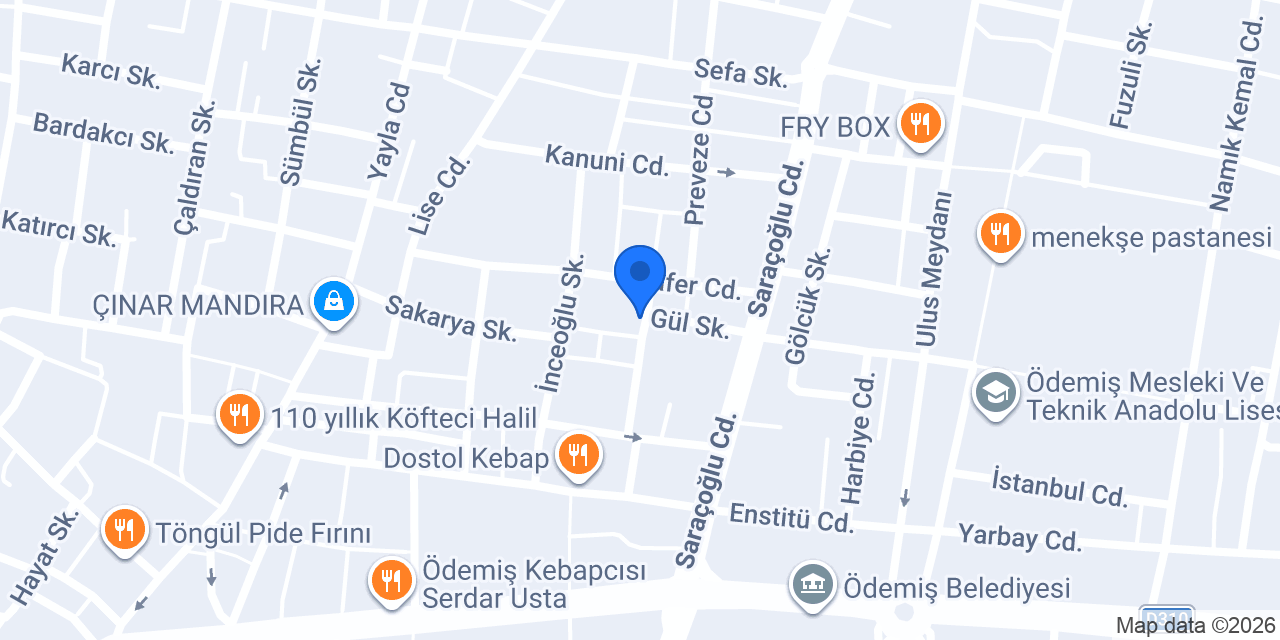 Çanak Temizlik konumu