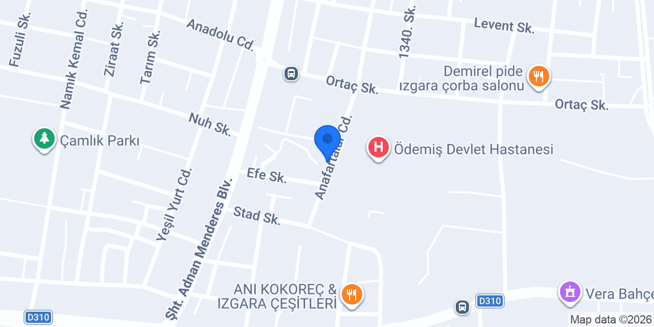 Diyetisyen Ece Butakın konumu
