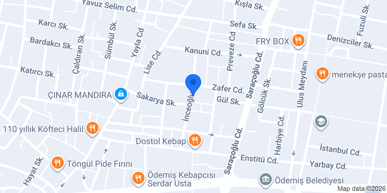 Bereket Spot 2. El ve Sıfır Eşya konumu