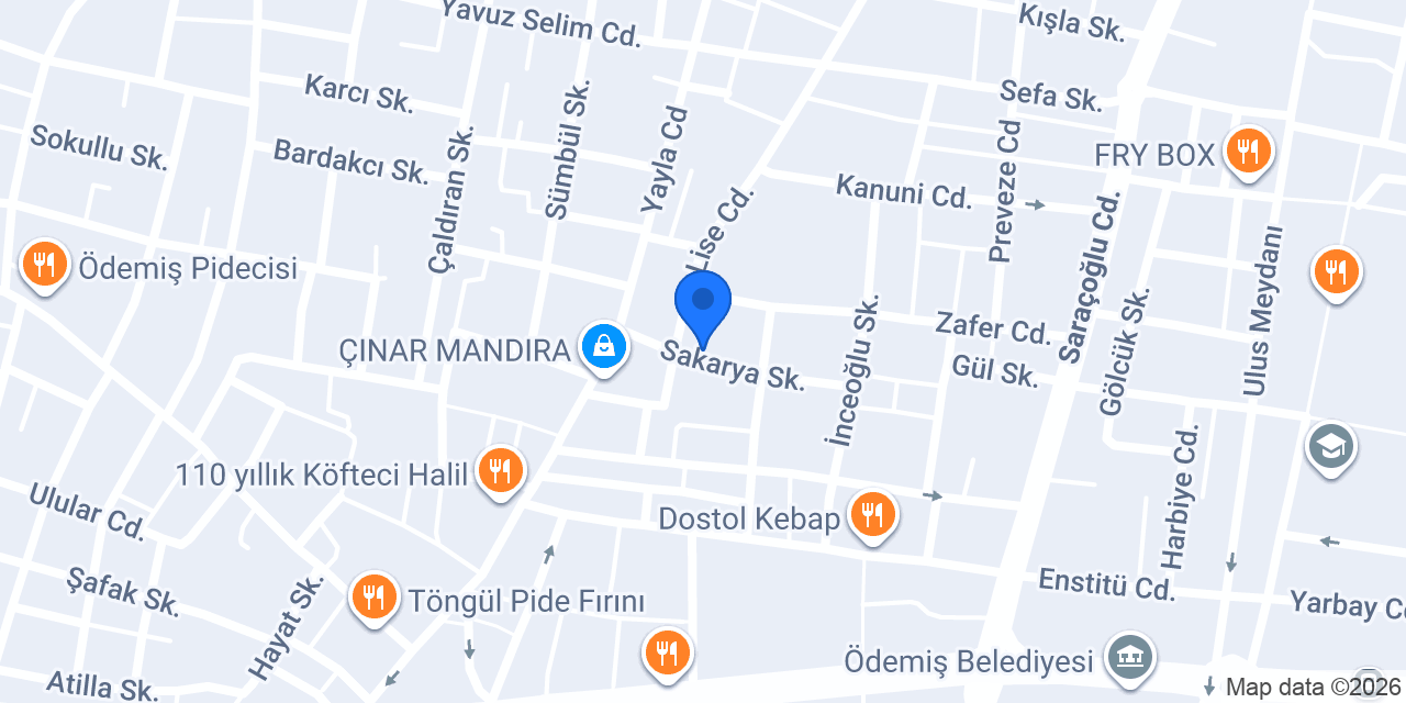 Öncü tesisat konumu