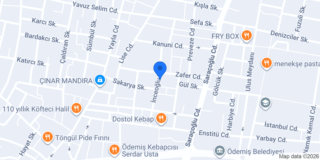 Cenk Elektrik konumu