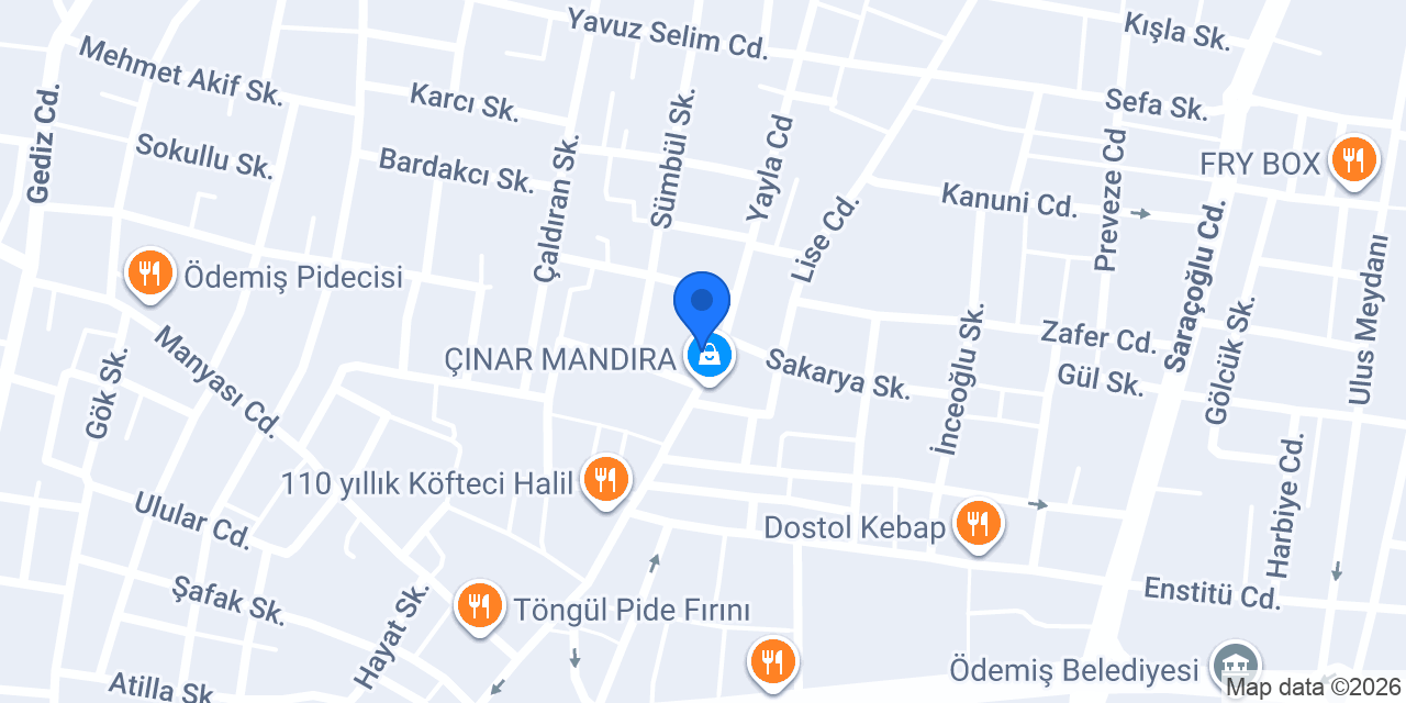 Ödemiş Petshop konumu