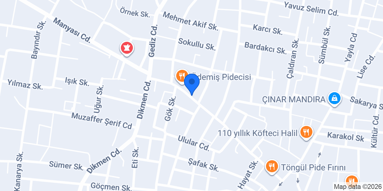 SADIK BÜKER UN YEM GÜBRE TİCARETİ konumu