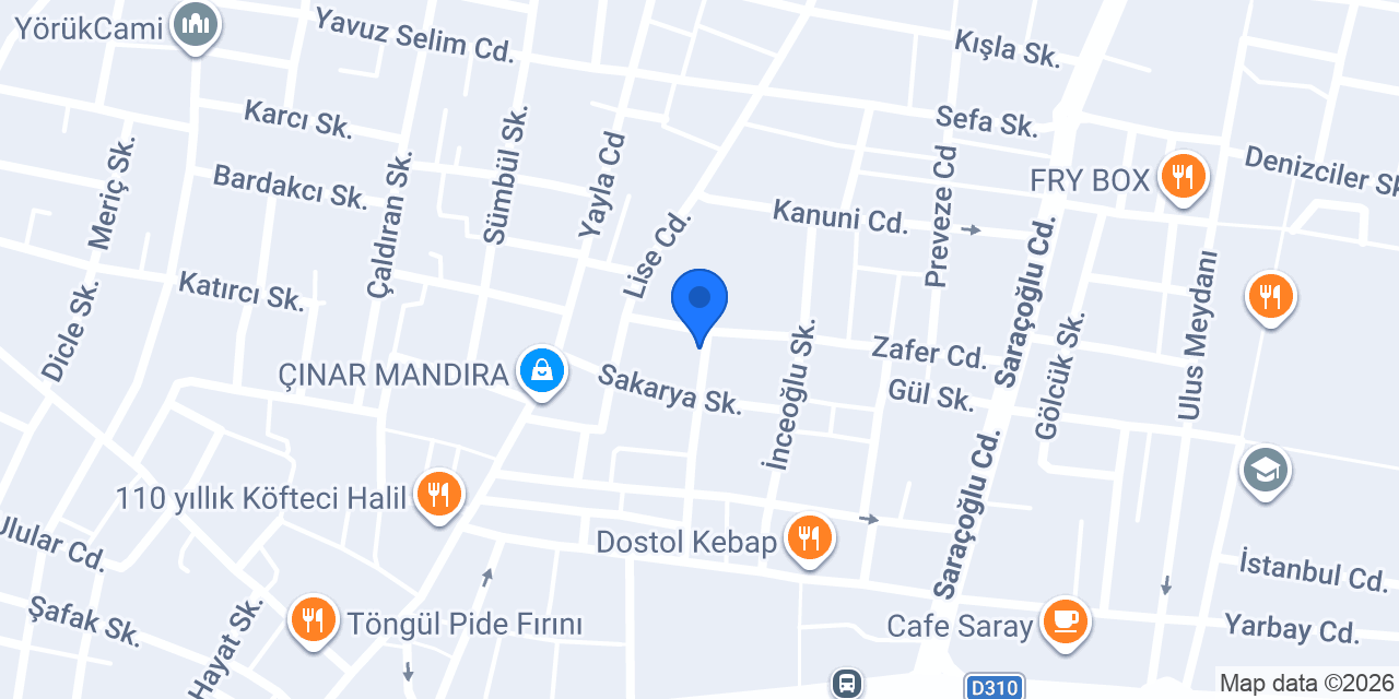 ÇAVDARLI MOTORS konumu