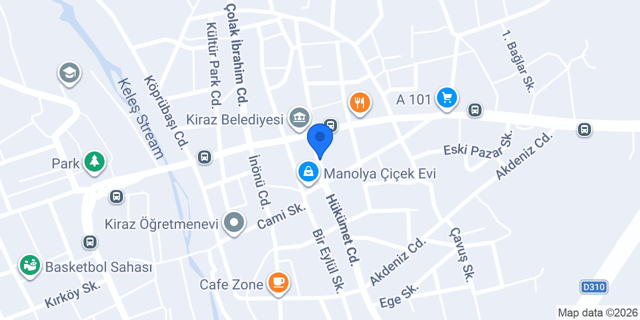 Veteriner Kliniği konumu