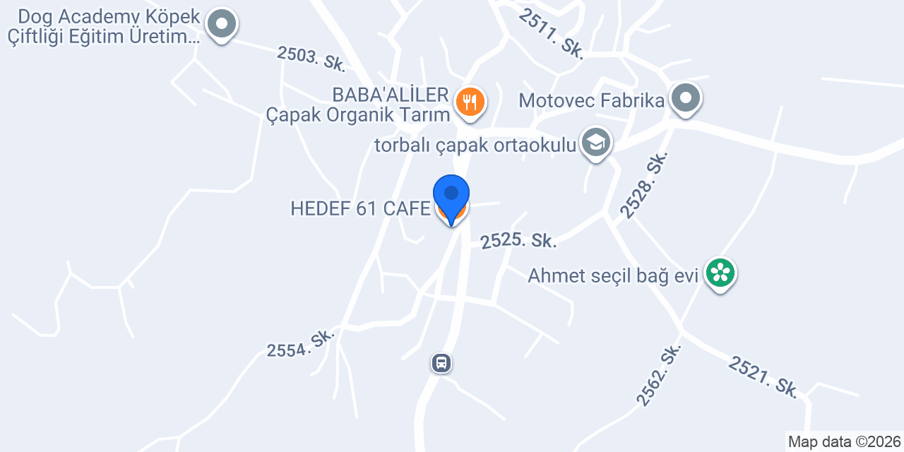 HEDEF 61 CAFE konumu