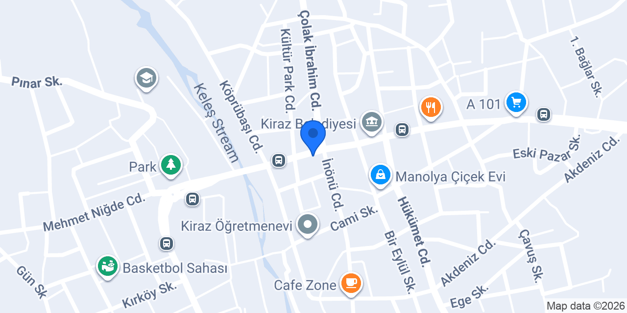 Eczane Ekin konumu