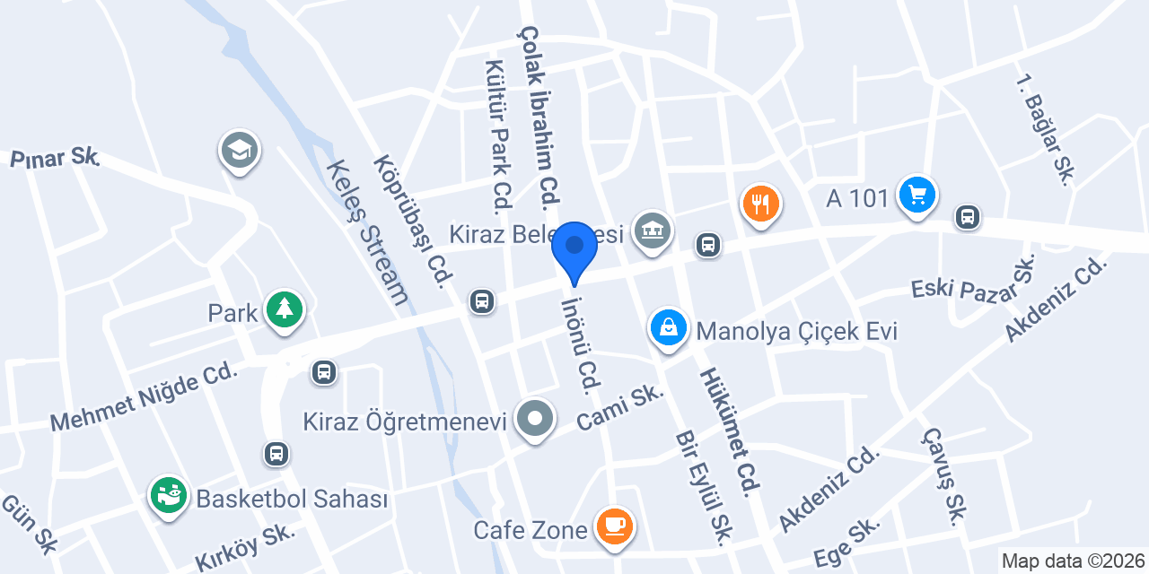 Sağlık Eczanesi konumu