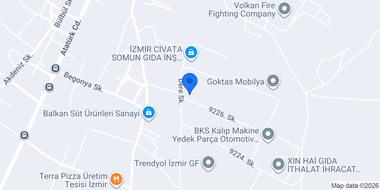 ALİ BABA TARIM VE HAYVANCILIK konumu