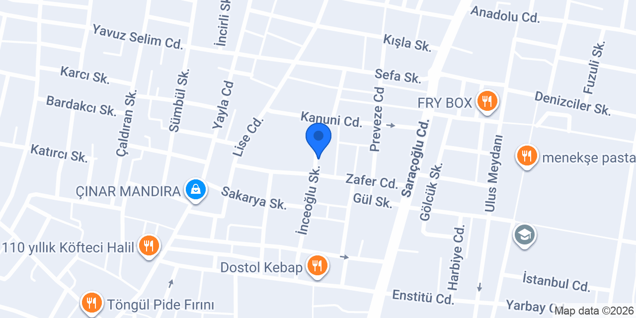 Asum Tasarım konumu