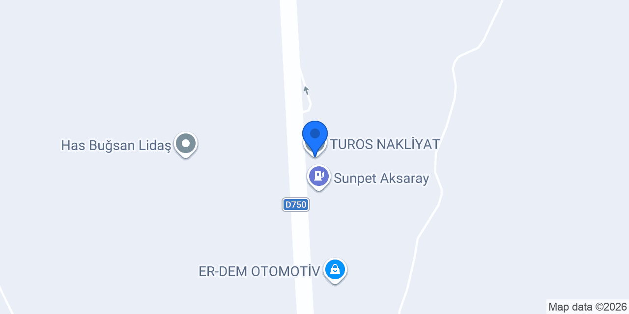 TUROS NAKLİYAT konumu