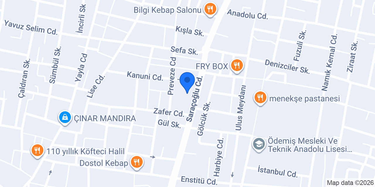 Öncü Döner konumu