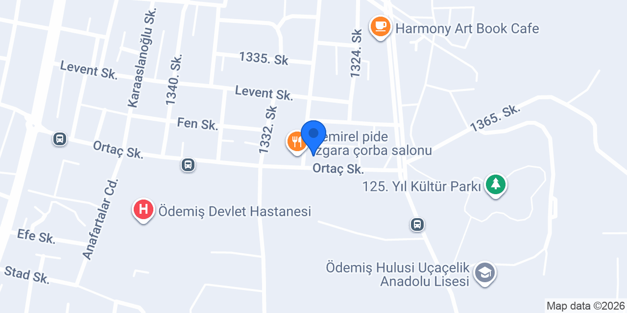 Diş Hekimi Elif Bilge Günebakan konumu