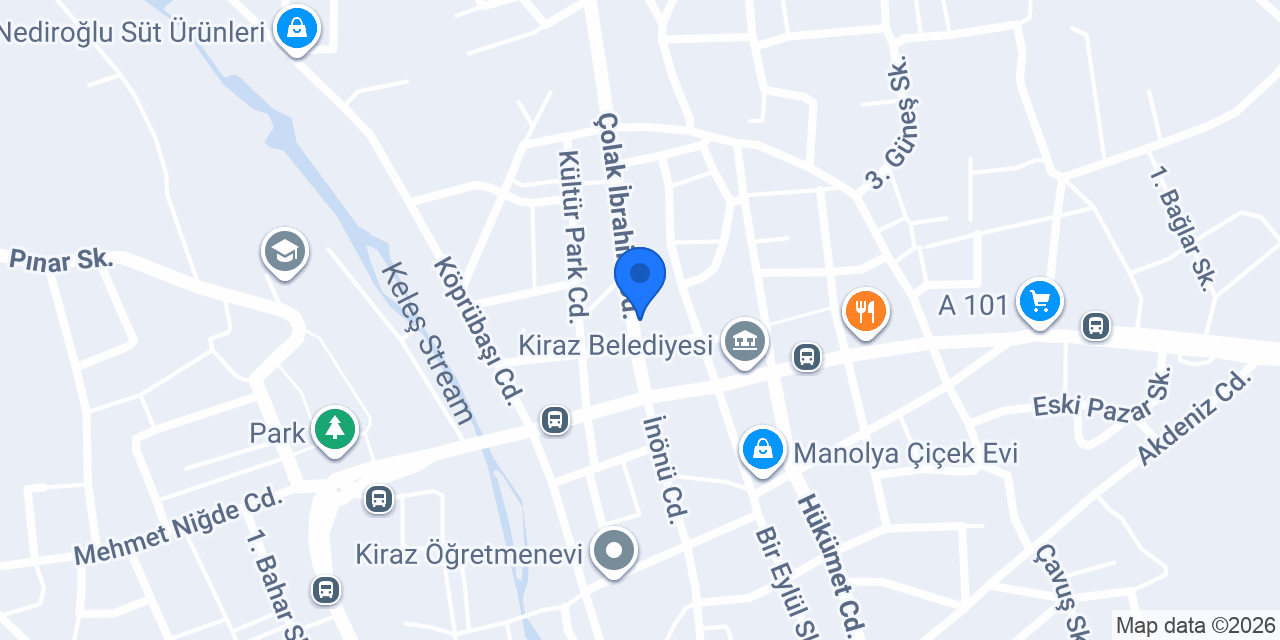 Orkide Çiçek Evi konumu