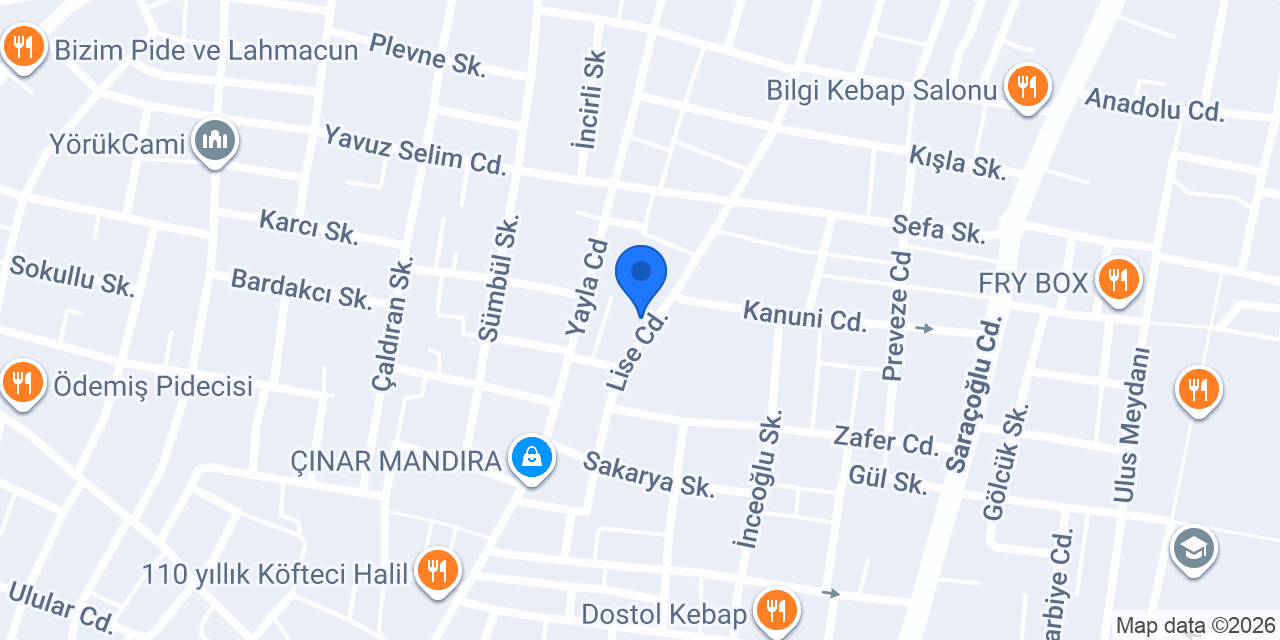 Ali veli nokta konumu