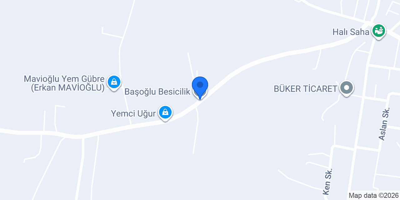 Başoğlu Besicilik konumu