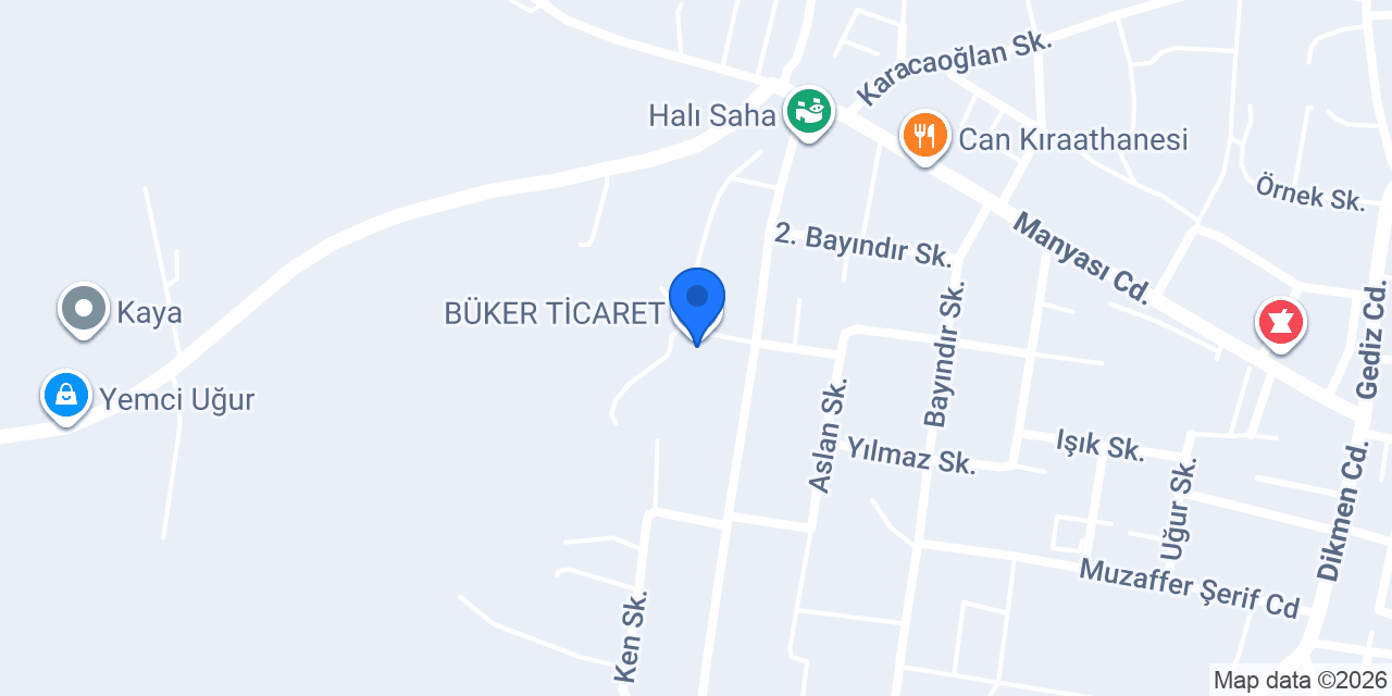 BÜKER TİCARET konumu