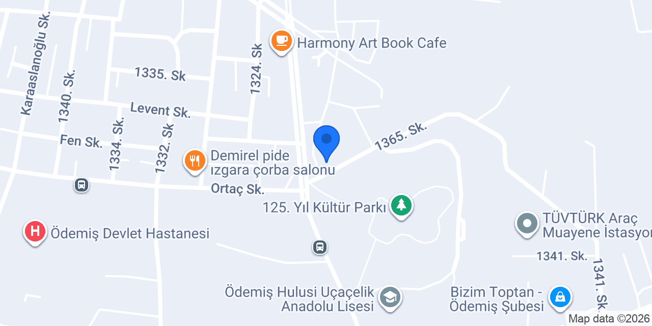 Diyetisyen Büşra Fidan konumu