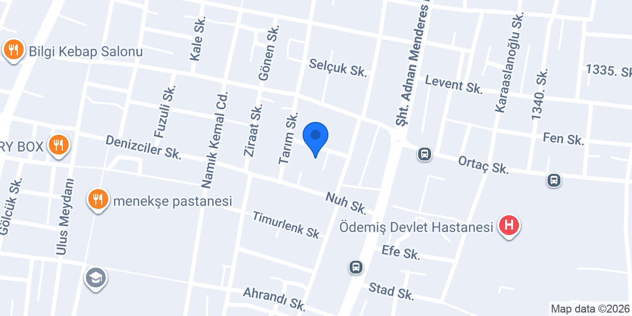 Ödemiş Mantolama & Dekorasyon konumu