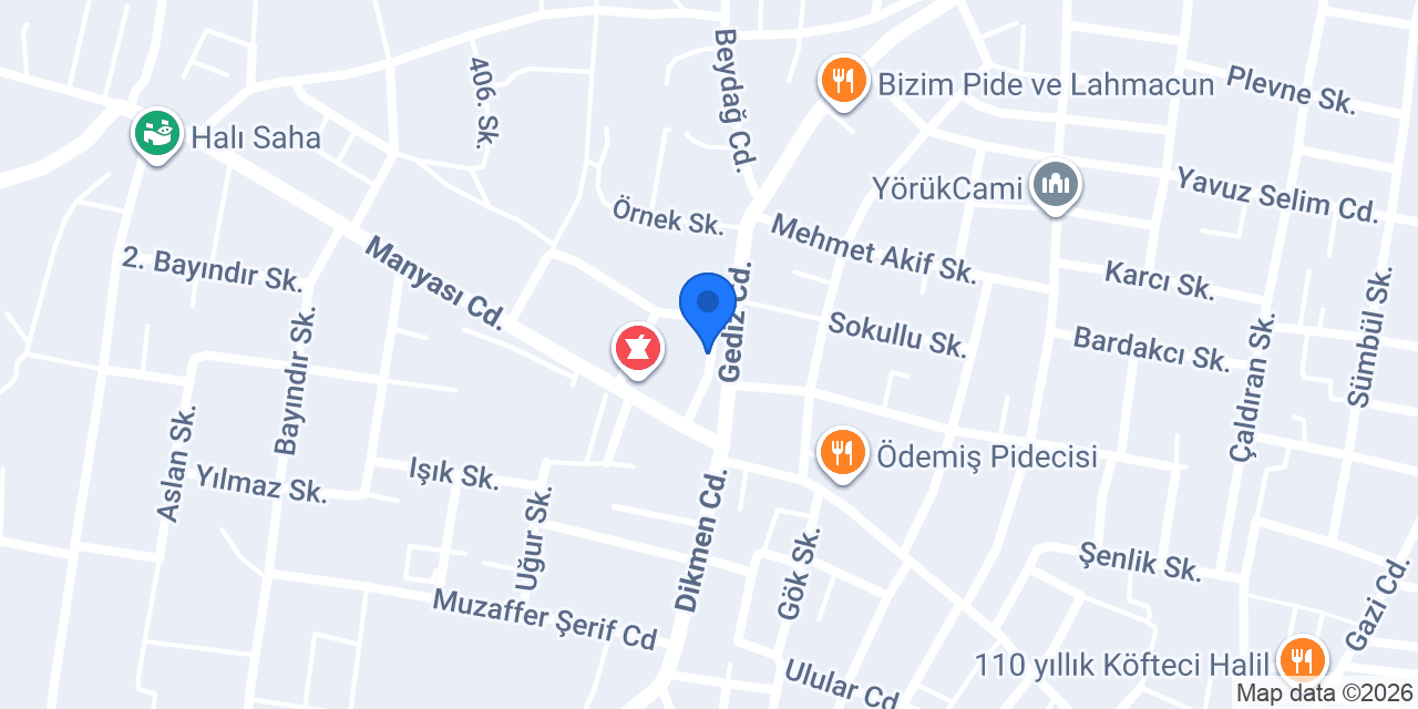 Ödemiş Cici Petshop konumu