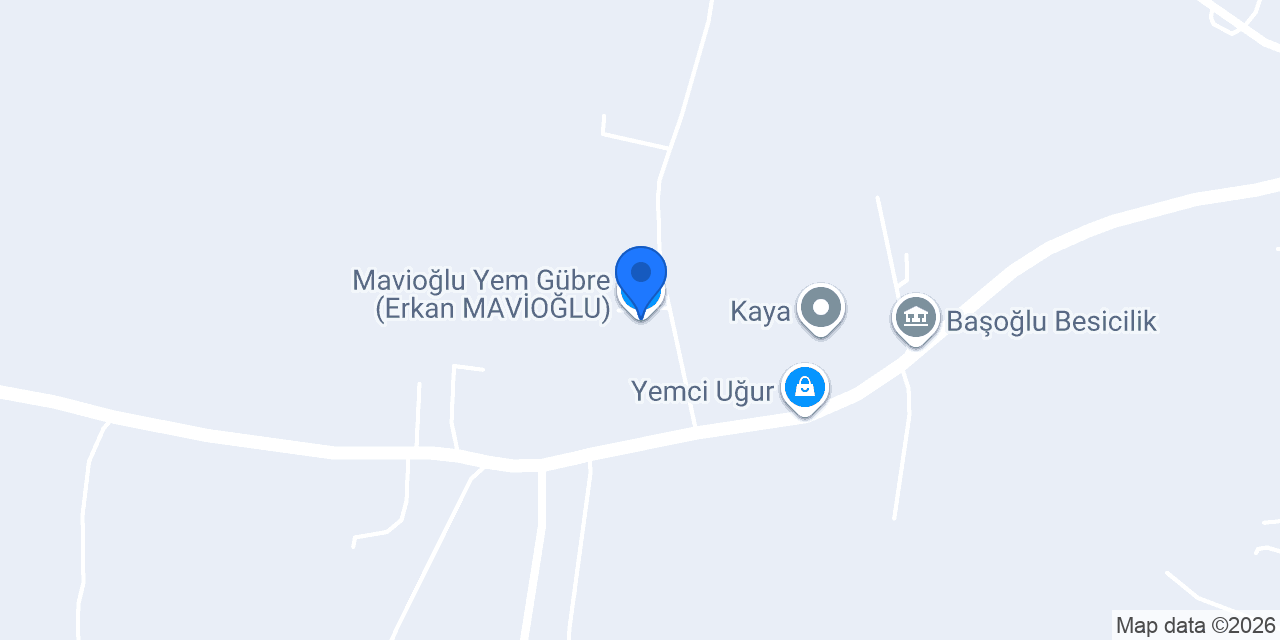 Mavioğlu Yem Gübre (Erkan MAVİOĞLU) konumu