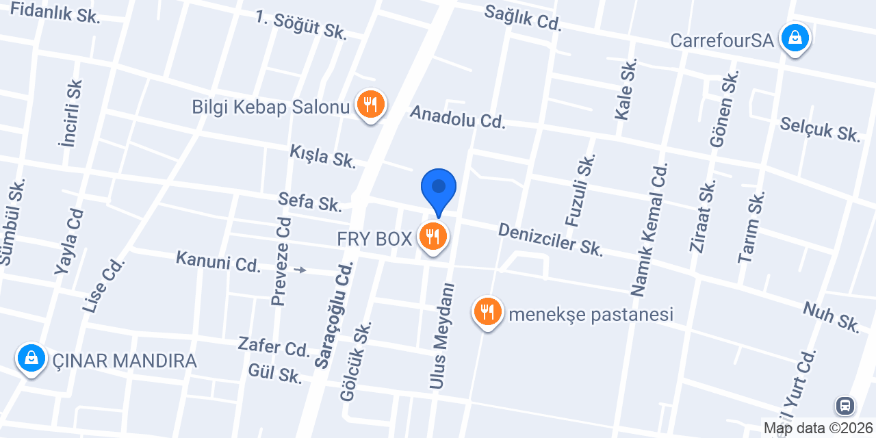 Çalış et dünyası konumu