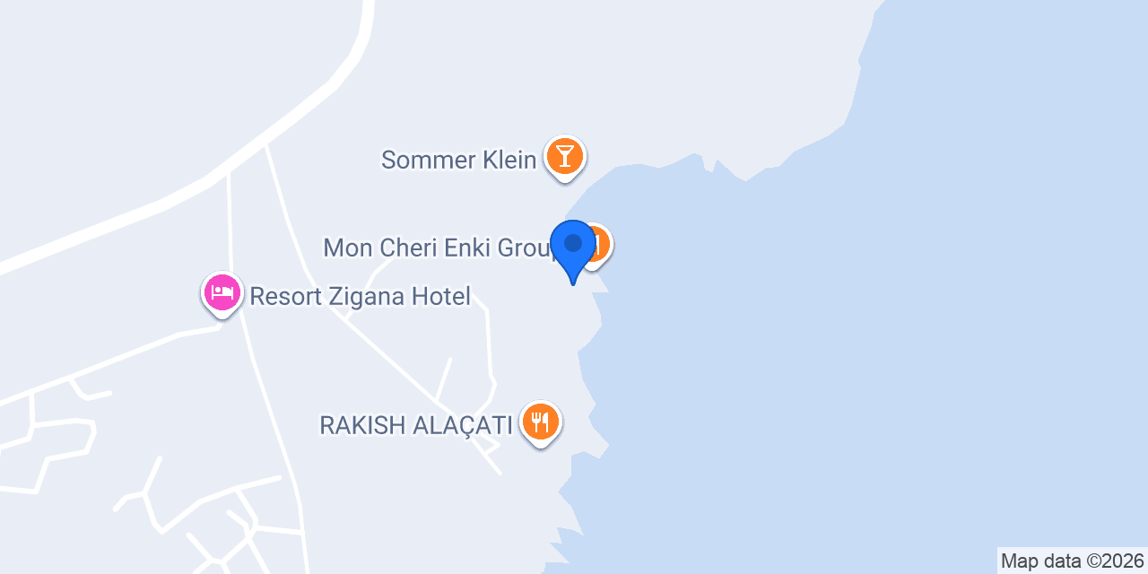 Çilek Alaçatı konumu