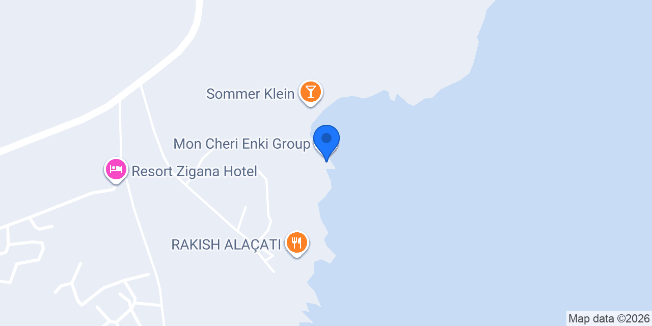 Mon Cheri Club Alaçatı konumu