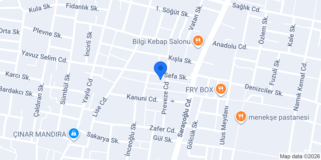 ÇAĞIN HAİR STUDİO konumu