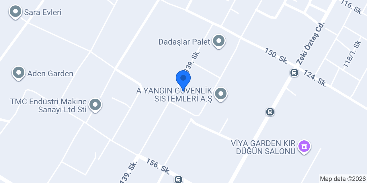 AYG Üst Yapı ve Otomotiv San. Tic. A.Ş. konumu