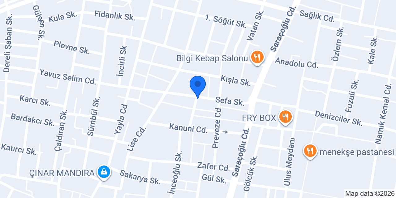 TOPRAK ELEKTRİK konumu
