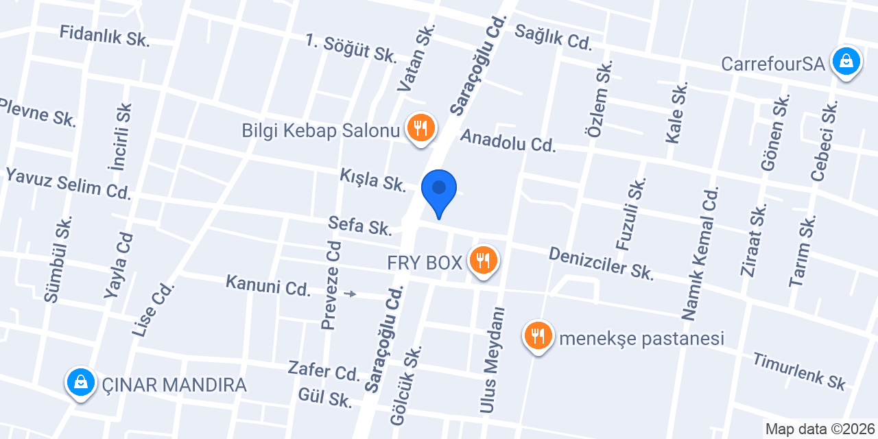 Ödemiş 2 Nolu Aile Sağlık Mrk. konumu