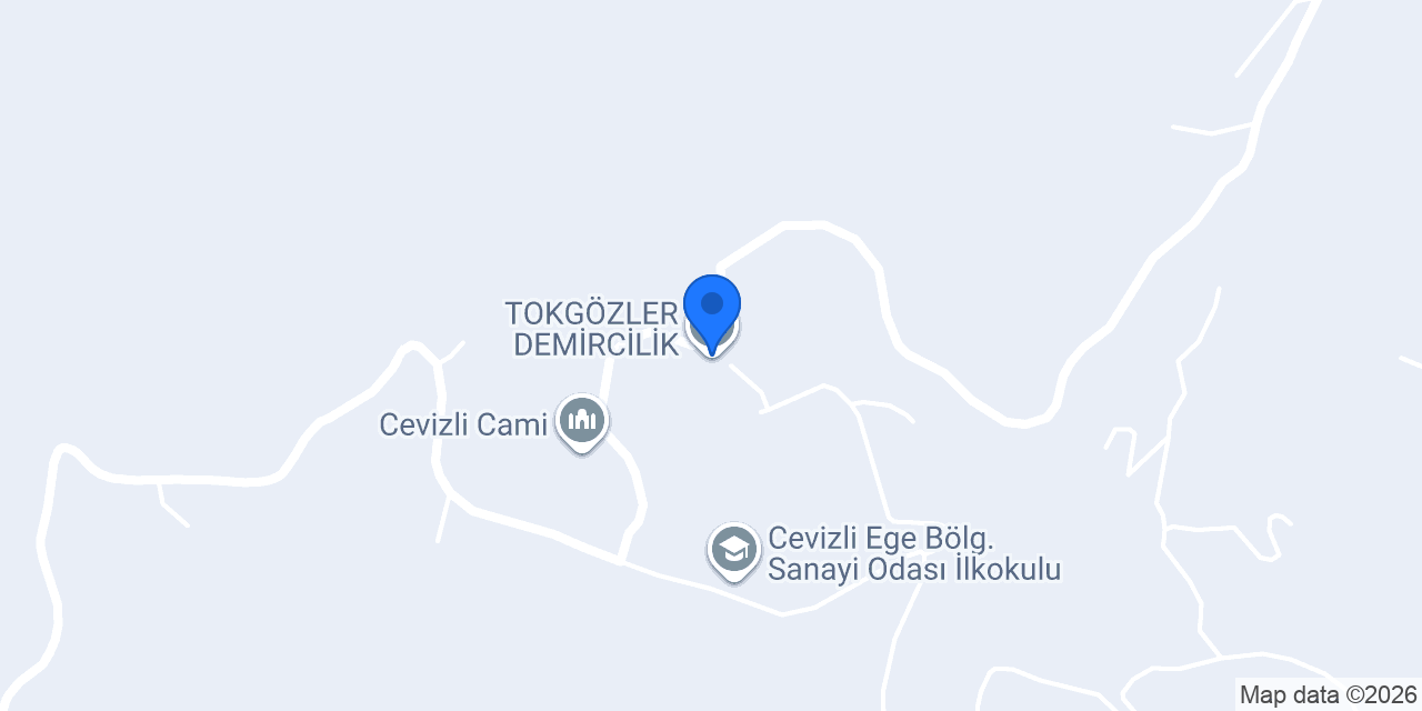 TOKGÖZLER DEMİRCİLİK konumu