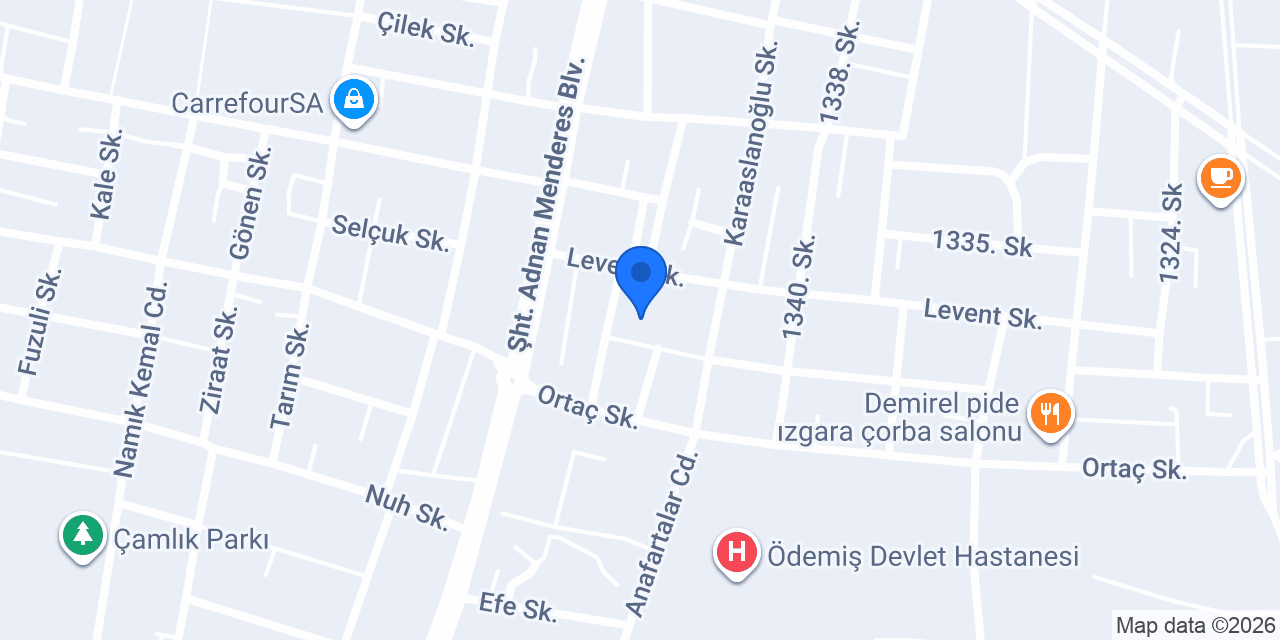 Taksi Ödemiş 7 | 24 konumu
