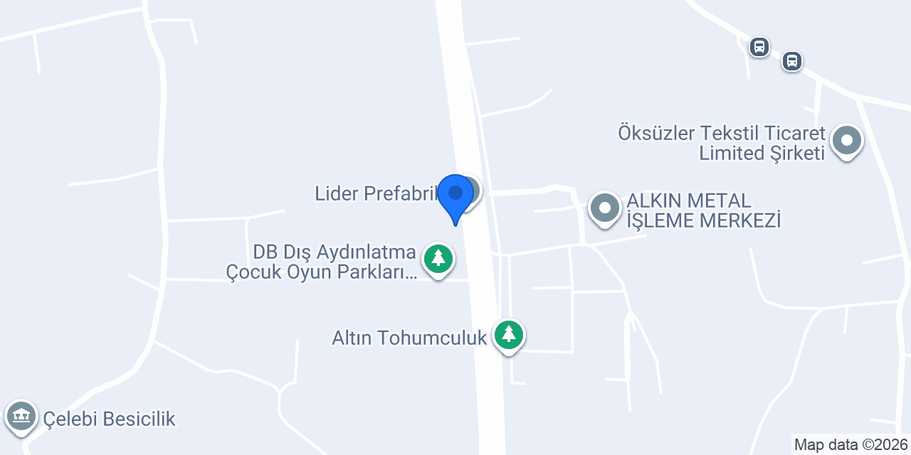 Avcı Prefabrik konumu