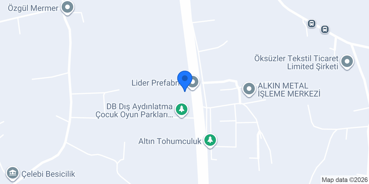 kısık prefabrik konumu