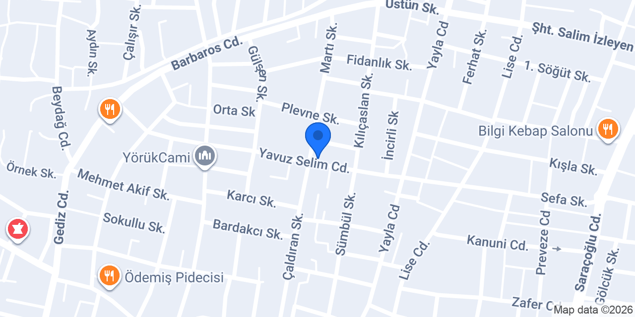 KEBAP VE PİDE SALONU konumu