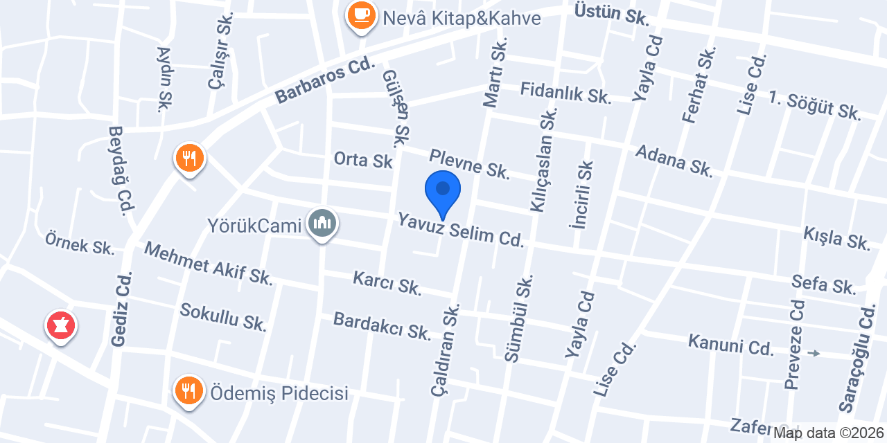 Özpınar Elektrik konumu