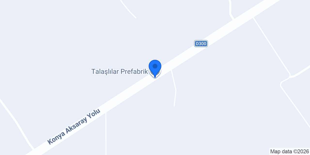 Talaşlılar Prefabrik konumu