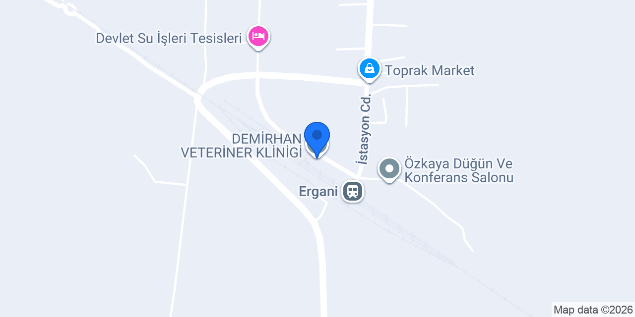 DEMİRHAN VETERİNER KLİNİGİ konumu