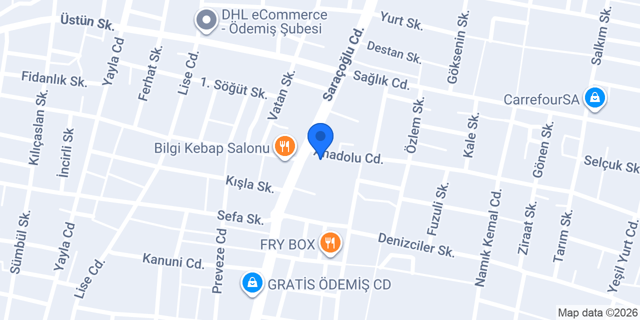Elit rent a car ödemiş konumu