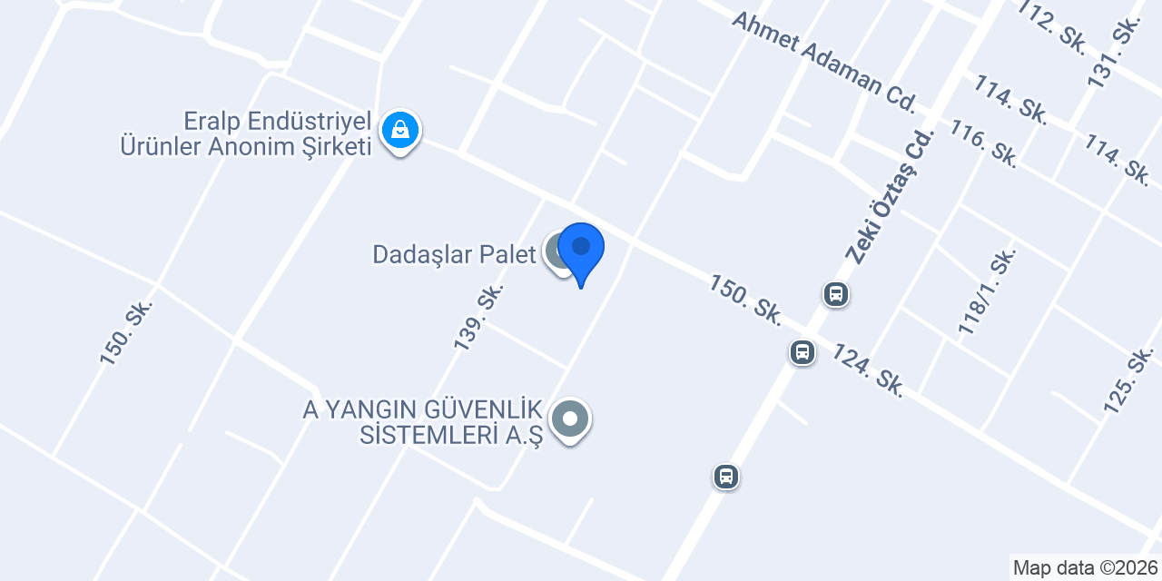 PCS Palet konumu