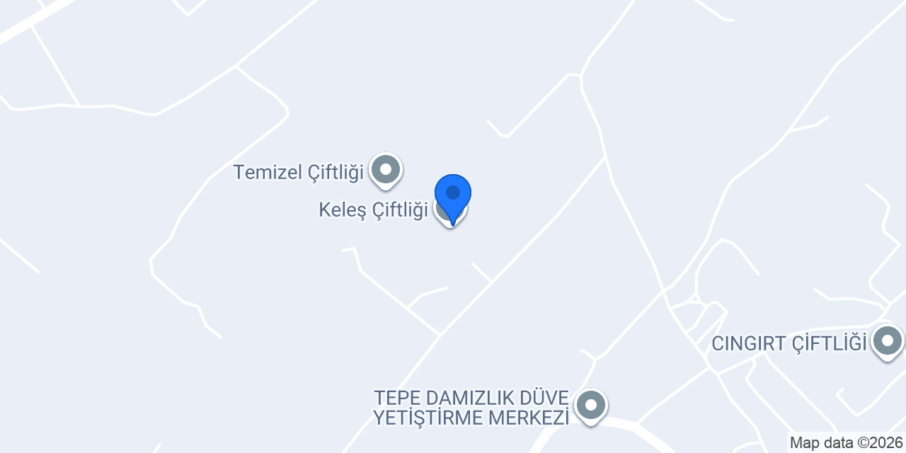 Keleş Çiftliği konumu