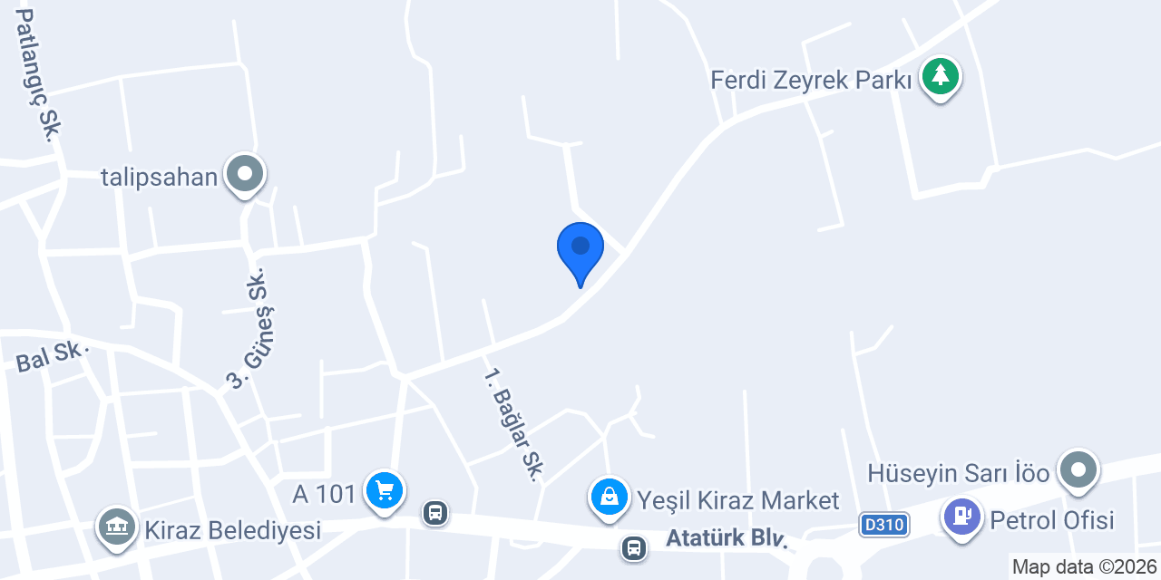 KİRAZ SU ARITMA konumu