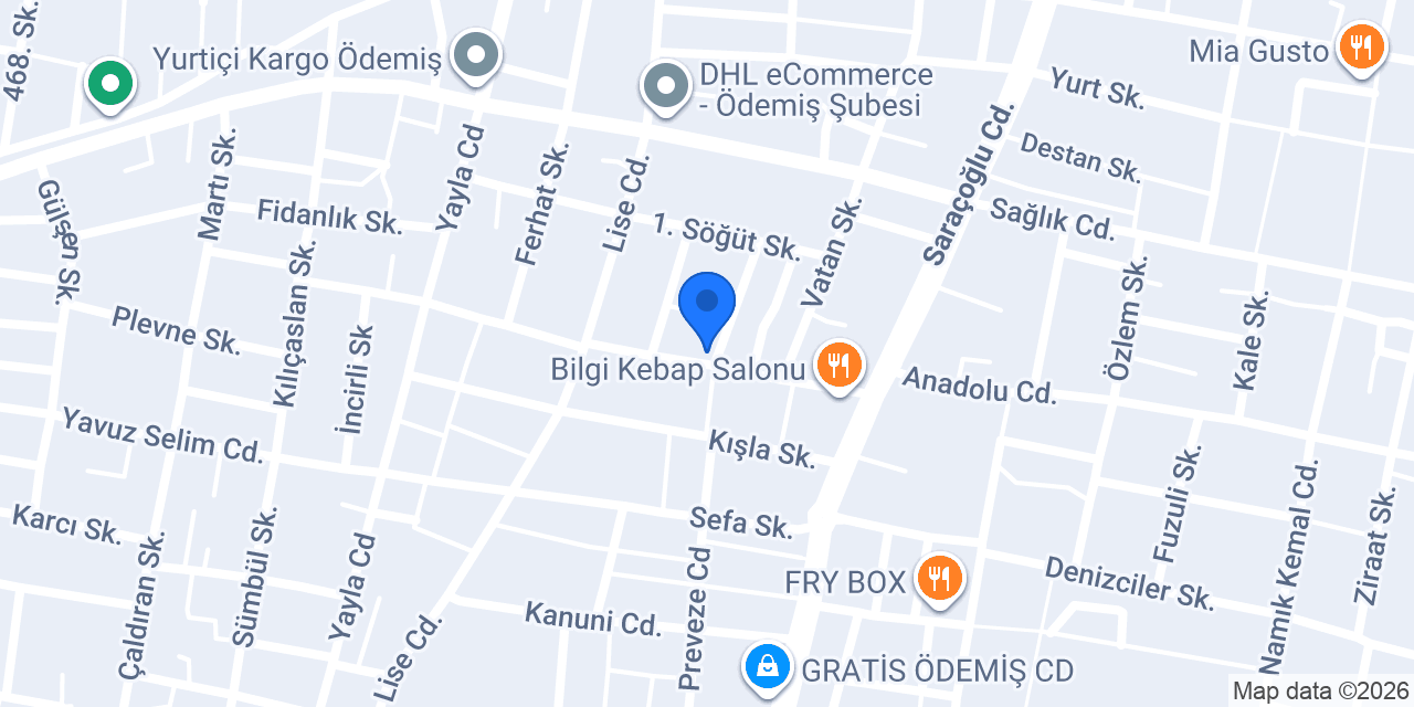 Bi Dene Pide Ödemiş konumu