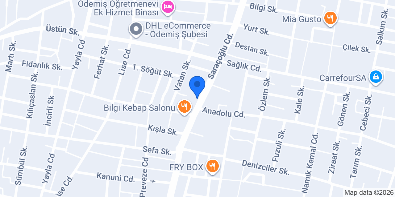 Seçil Optik & Lens konumu